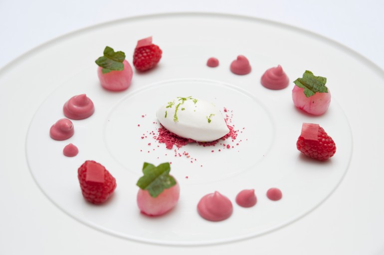 Berlin rHimbeere, Litschi &amp; Rose mit Shiso 2