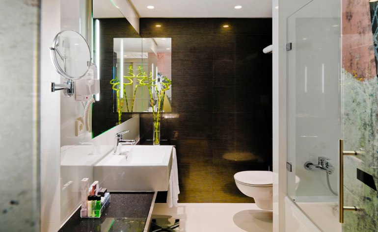 Baño de las habitaciones